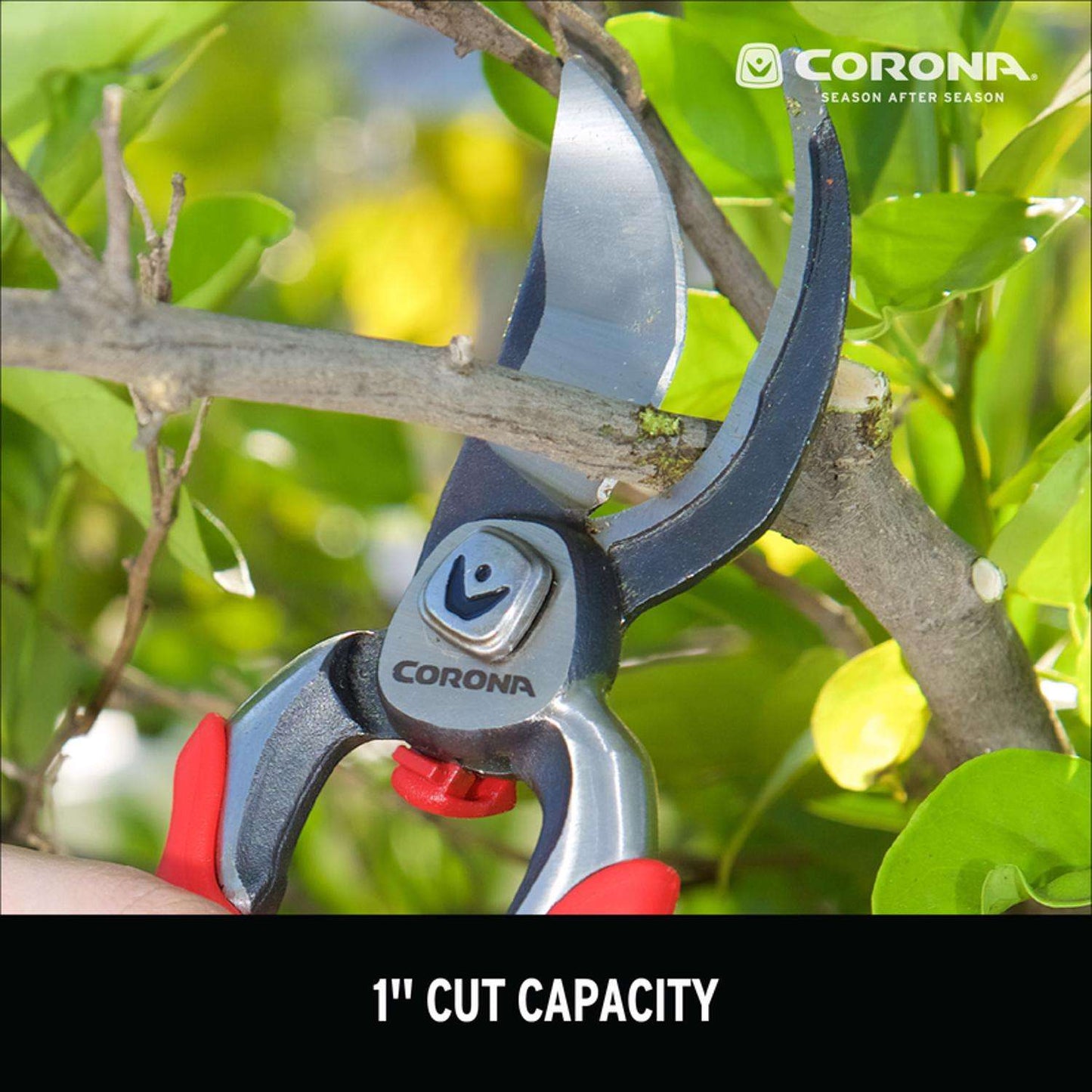  Corona Dual Cut Carbon Steel Bypass Pruners