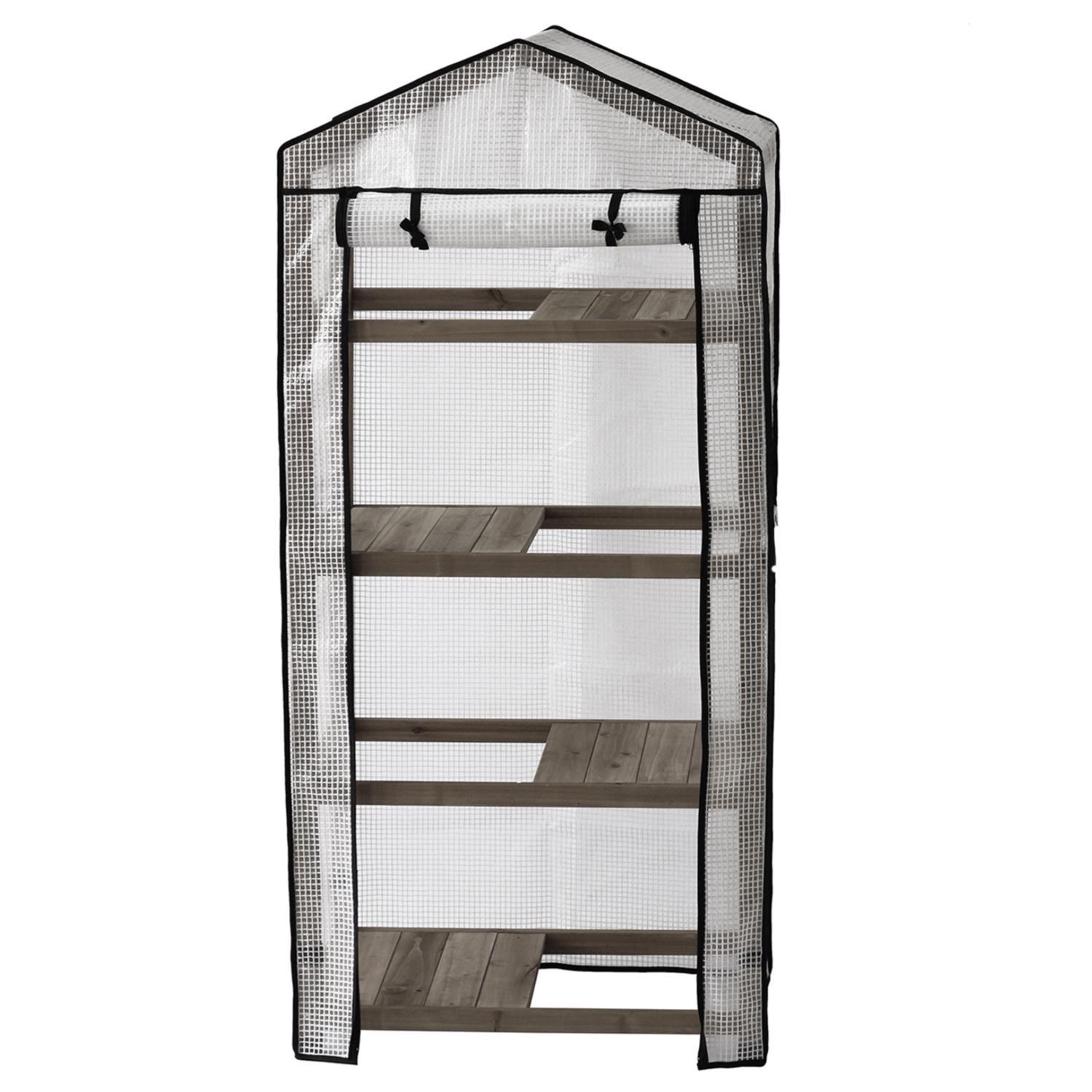  VegTrug Nursery Gray 28 In. W X 19.6 In. D X 62 In. H Greenhouse