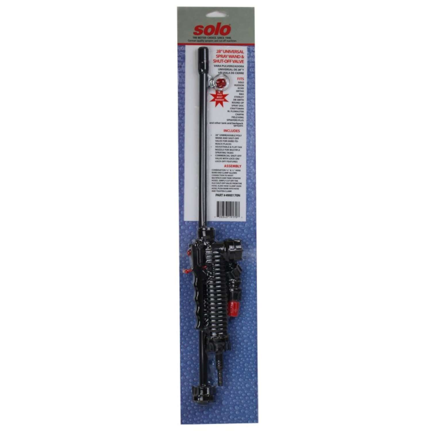  Solo Spray Wand And Shut-Off Valve