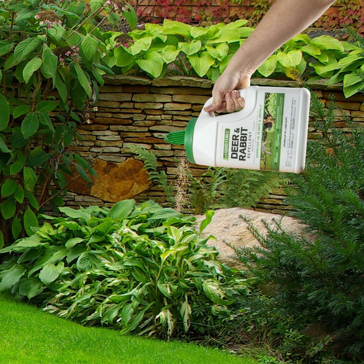 Liquid Fence Animal Repellent Granules For Deer And Rabbits 5 Lb