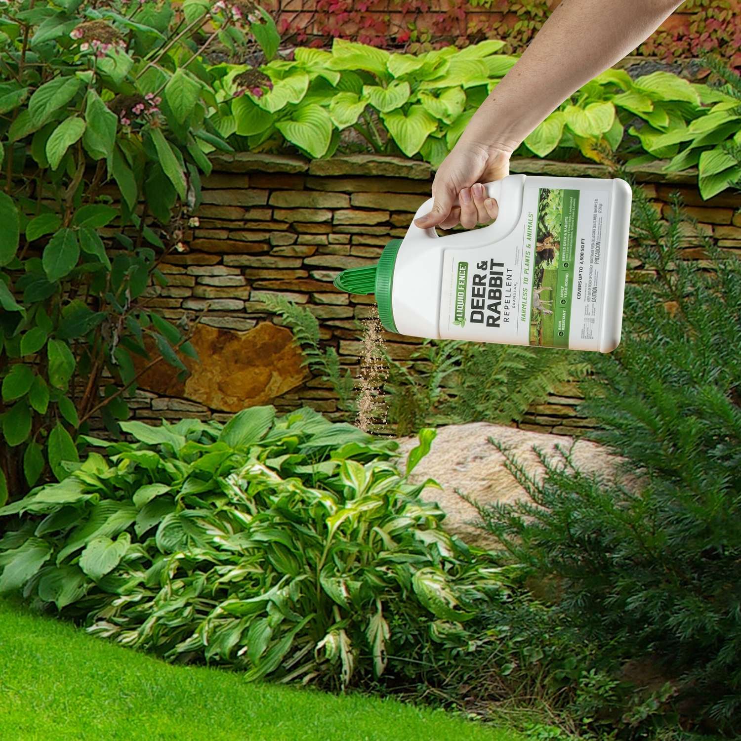  Liquid Fence Animal Repellent Granules For Deer And Rabbits 5 Lb