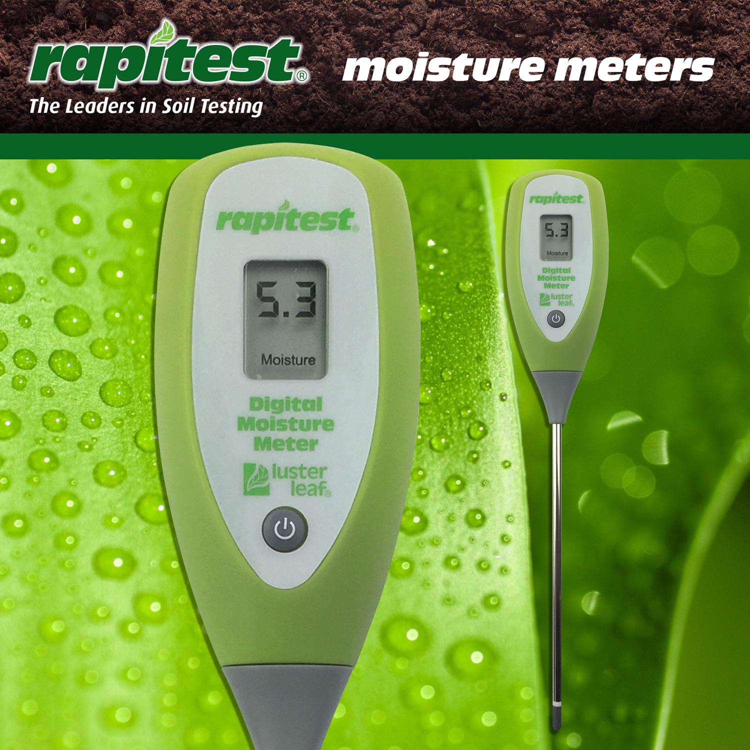  Luster Leaf Digital Moisture Meter 1 Pk