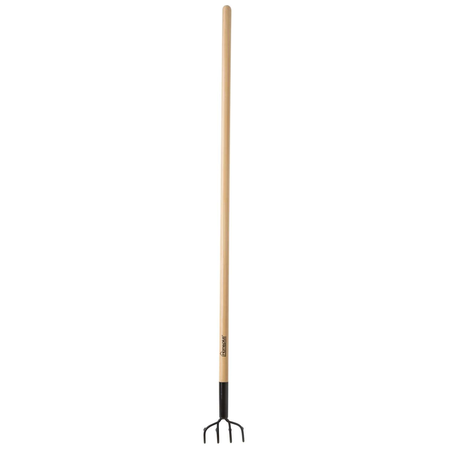  Home Plus+ 4 Tine Steel Cultivator 48 In. Wood Handle