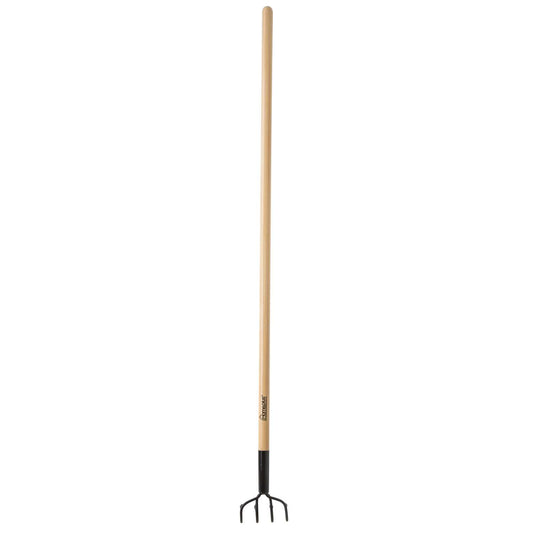  Home Plus+ 4 Tine Steel Cultivator 48 In. Wood Handle