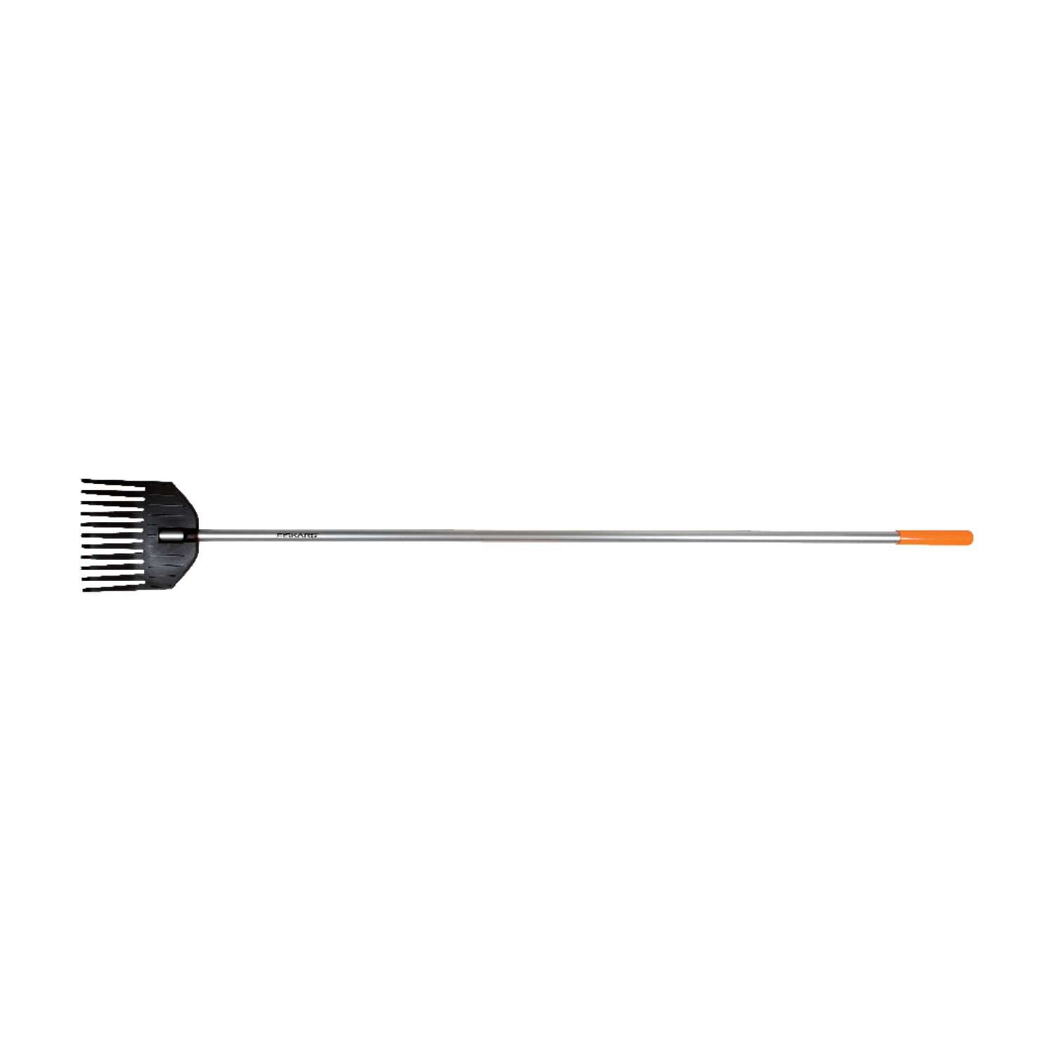  Fiskars 66 In. 11 Tine Poly Shrub Rake Aluminum Handle