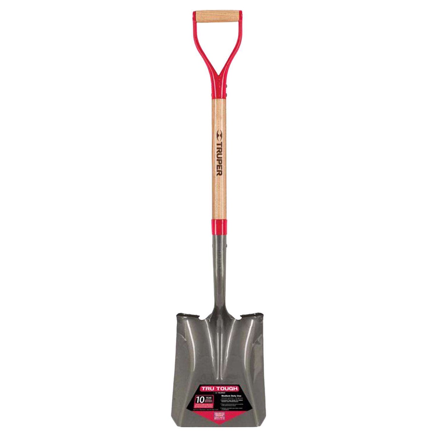  Truper Tru-Tough 41 In. Steel Square Transfer Shovel Wood Handle