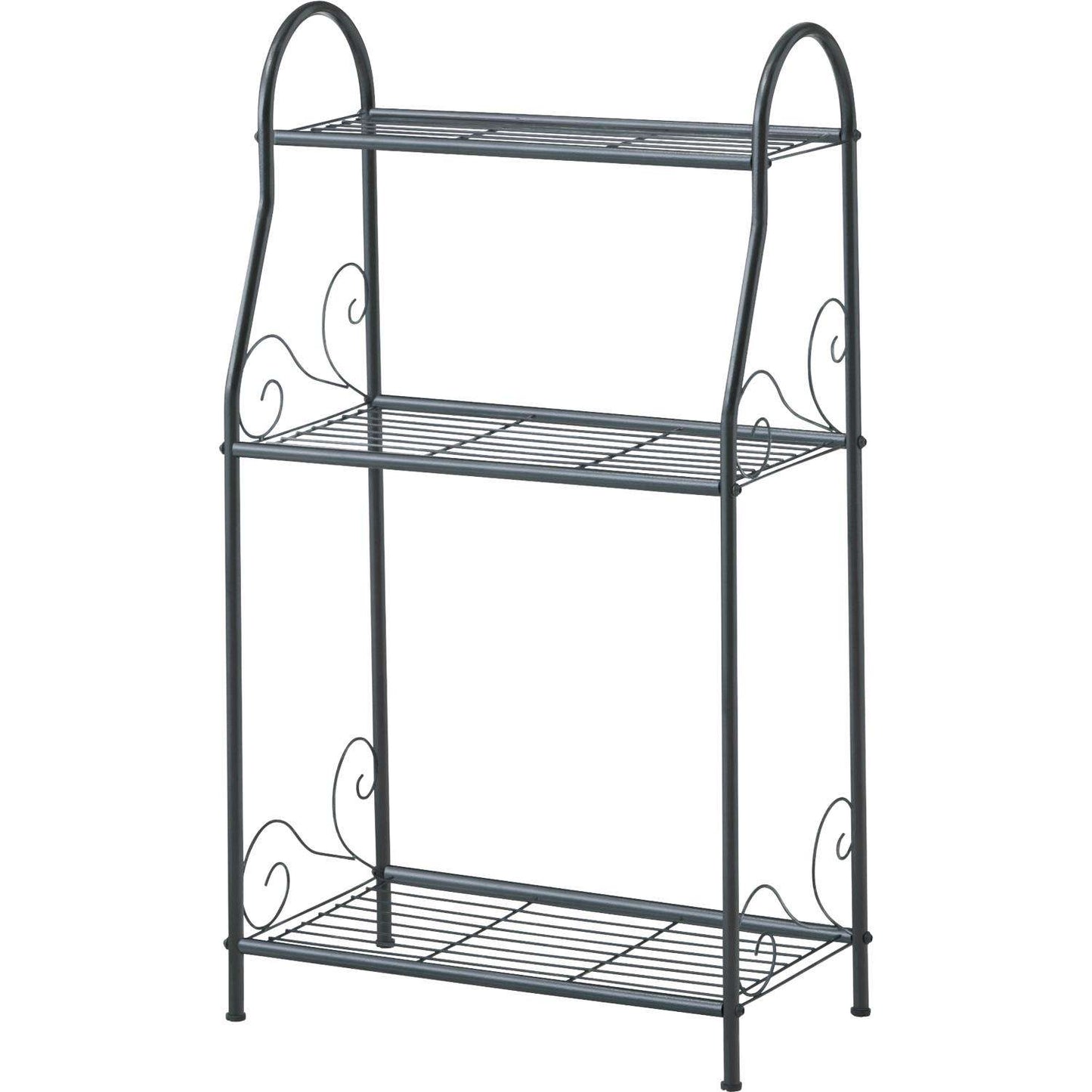  VegTrug 38 In. H Black Steel Plant Stand