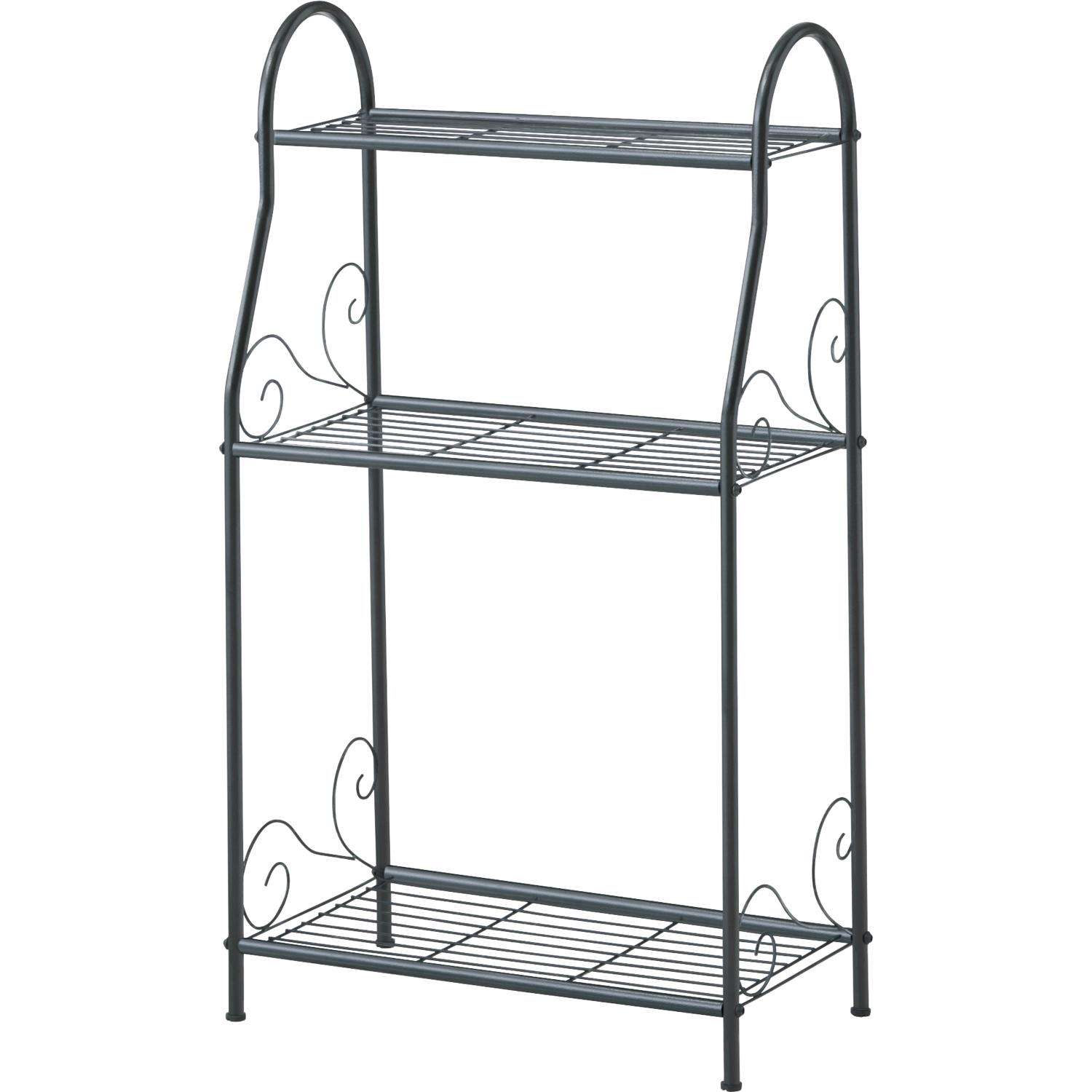  VegTrug 38 In. H Black Steel Plant Stand