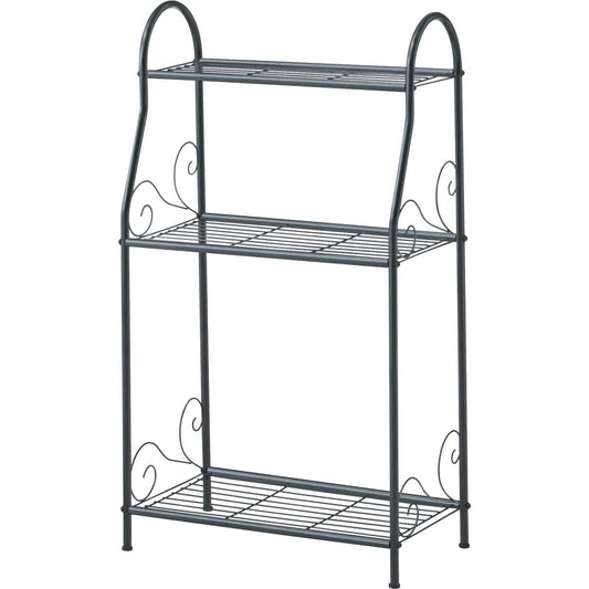  VegTrug 38 In. H Black Steel Plant Stand