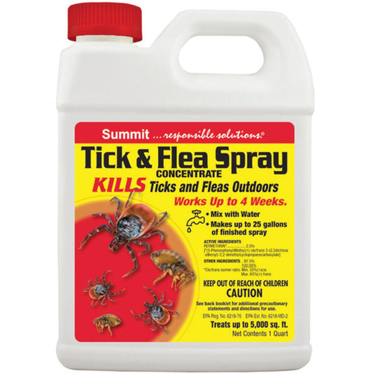  Summit Tick & Flea Insect Killer Liquid Concentrate 32 Oz