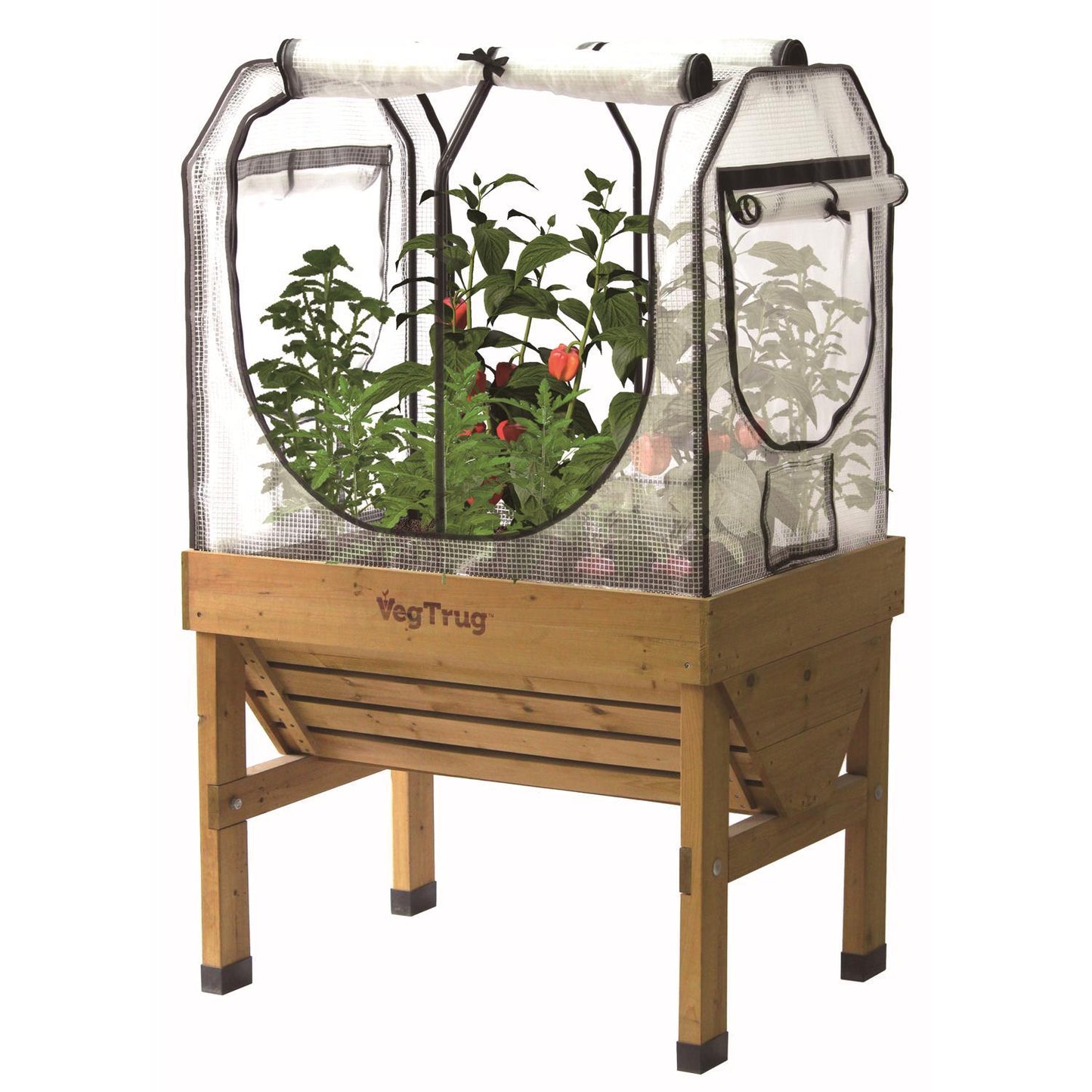  VegTrug Classic Multicolored 39 In. W X 28.5 In. D X 35.5 In. H Raised Bed Greenhouse