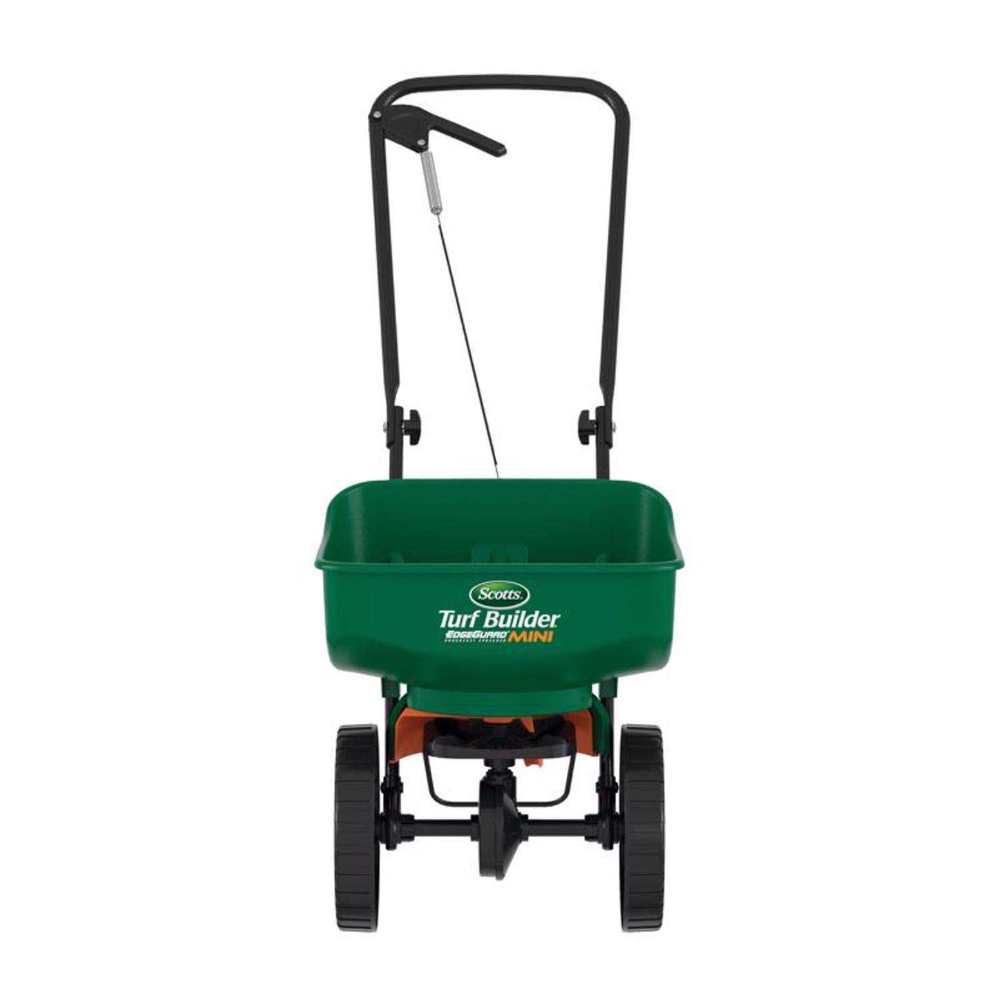  Scotts Turf Builder EdgeGuard Mini 60 In. W Push Spreader For Fertilizer/Seed 23 Lb