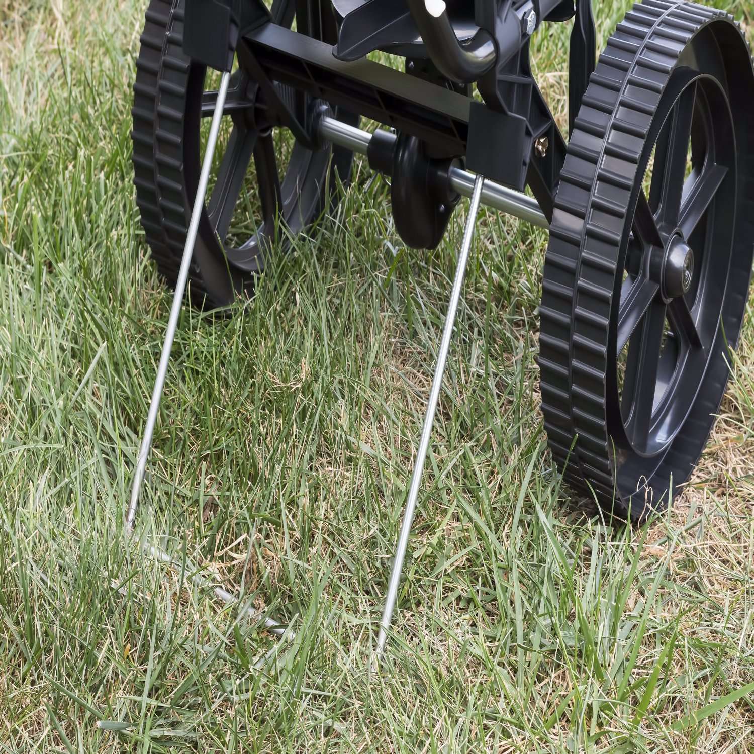  Agri-Fab 8 Ft. W Push Spreader For Fertilizer/Grass Seed/Ice Melt 50 Lb