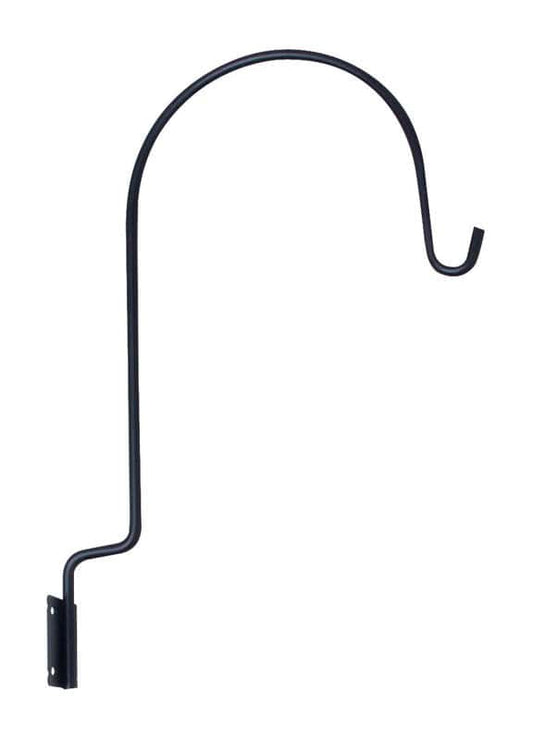  Panacea Black Steel 12 In. H Crook Plant Hook 1 Pk