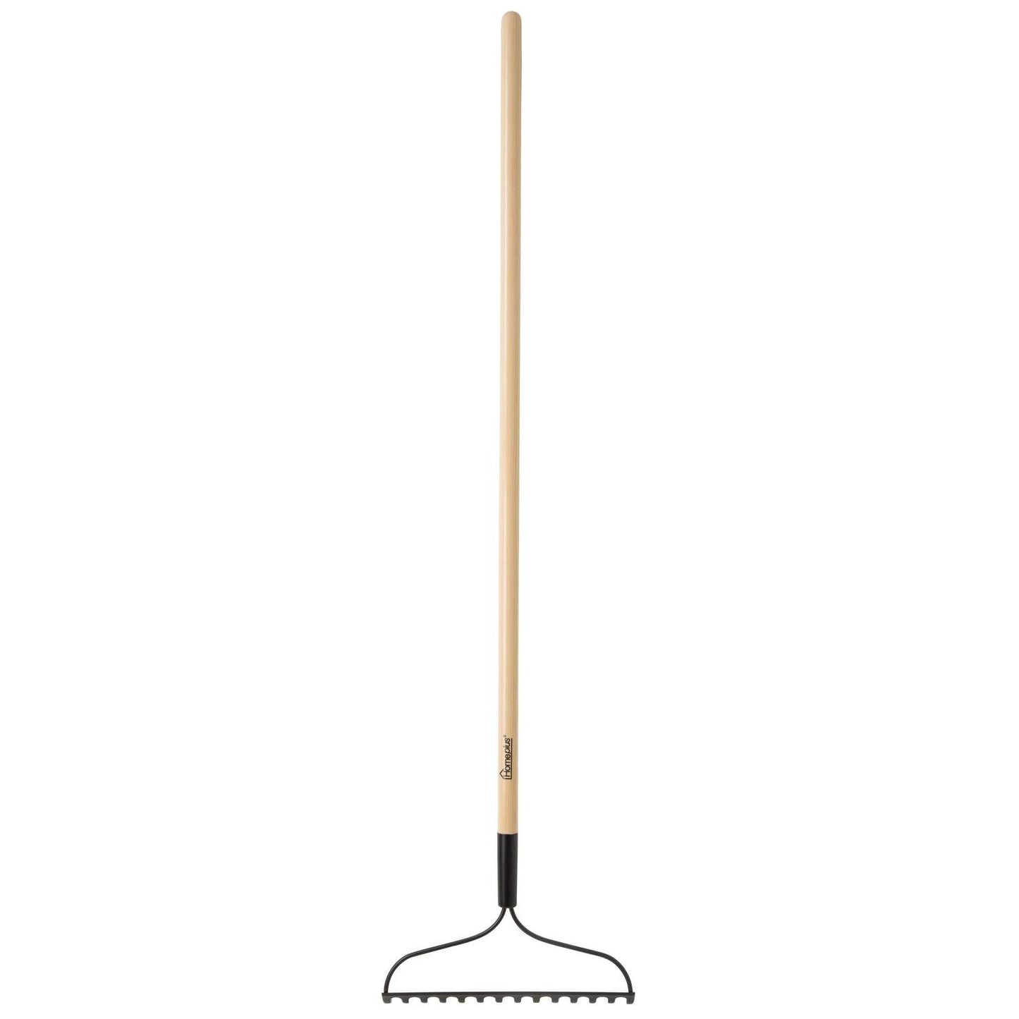  Home Plus+ 54 In. 14 Tine Steel Bow Rake Wood Handle