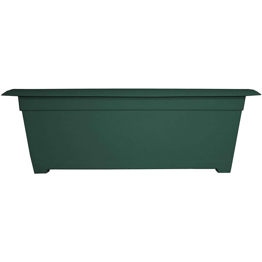 Bloem Dayton Ocean 9.5 In. H X 27 In. W X 11.75 In. D Resin Deck Planter Turtle Green