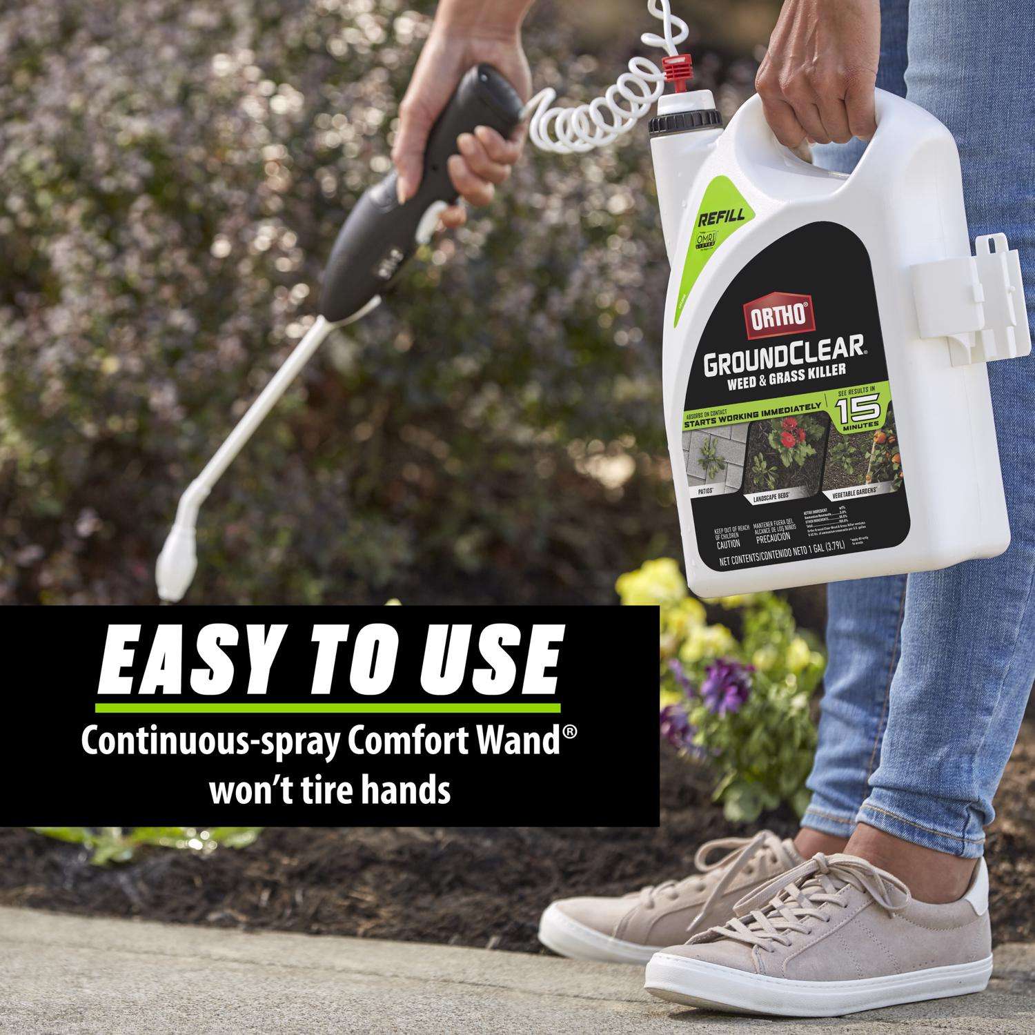  Ortho GroundClear Weed And Grass Killer Refill RTU Liquid 1 Gal