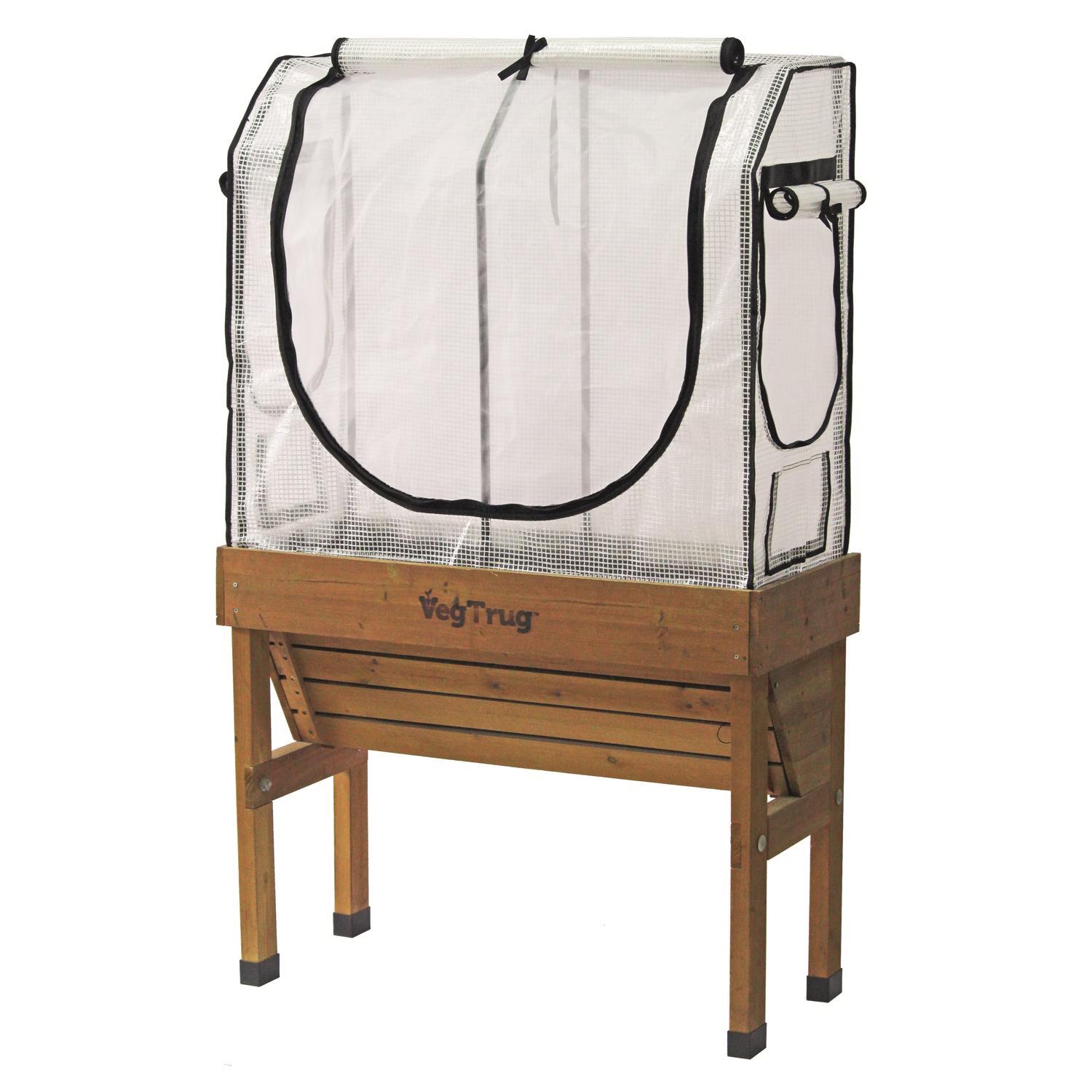  VegTrug WallHugger Black 39 In. W X 16.5 In. D X 35.5 In. H Greenhouse