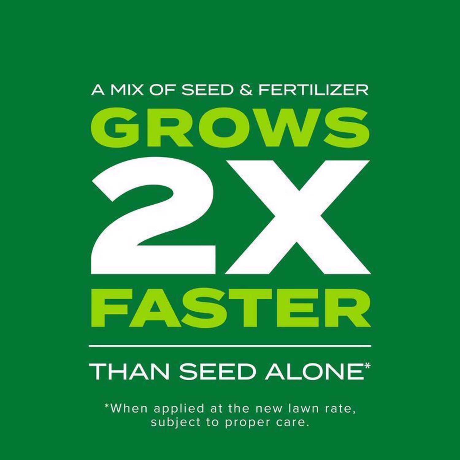  Scotts Turf Builder Rapid Grass Mixed Sun Or Shade Grass Seed And Fertilizer 5.6 Lb