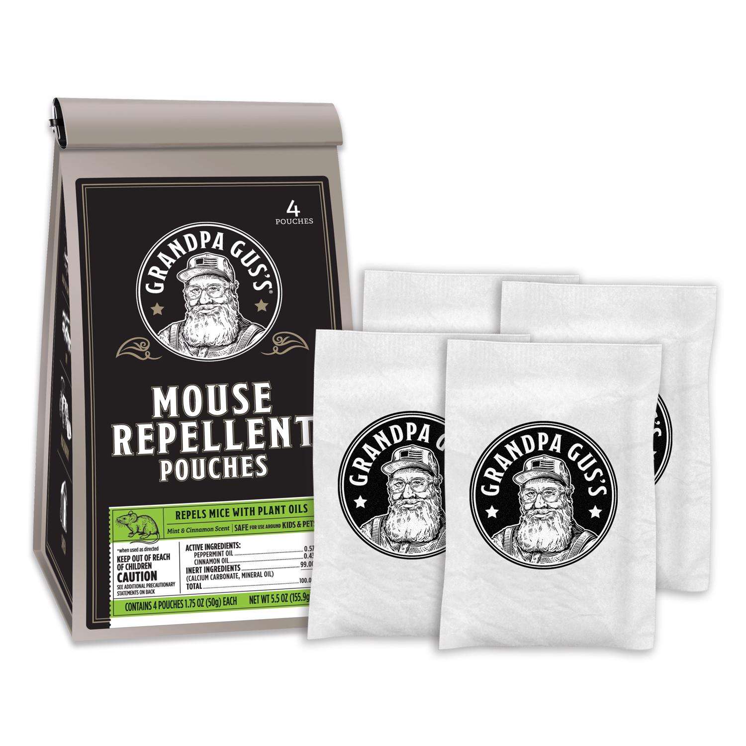  Grandpa Gus's Animal Repellent Scent Pouch For Mice 4 Pk