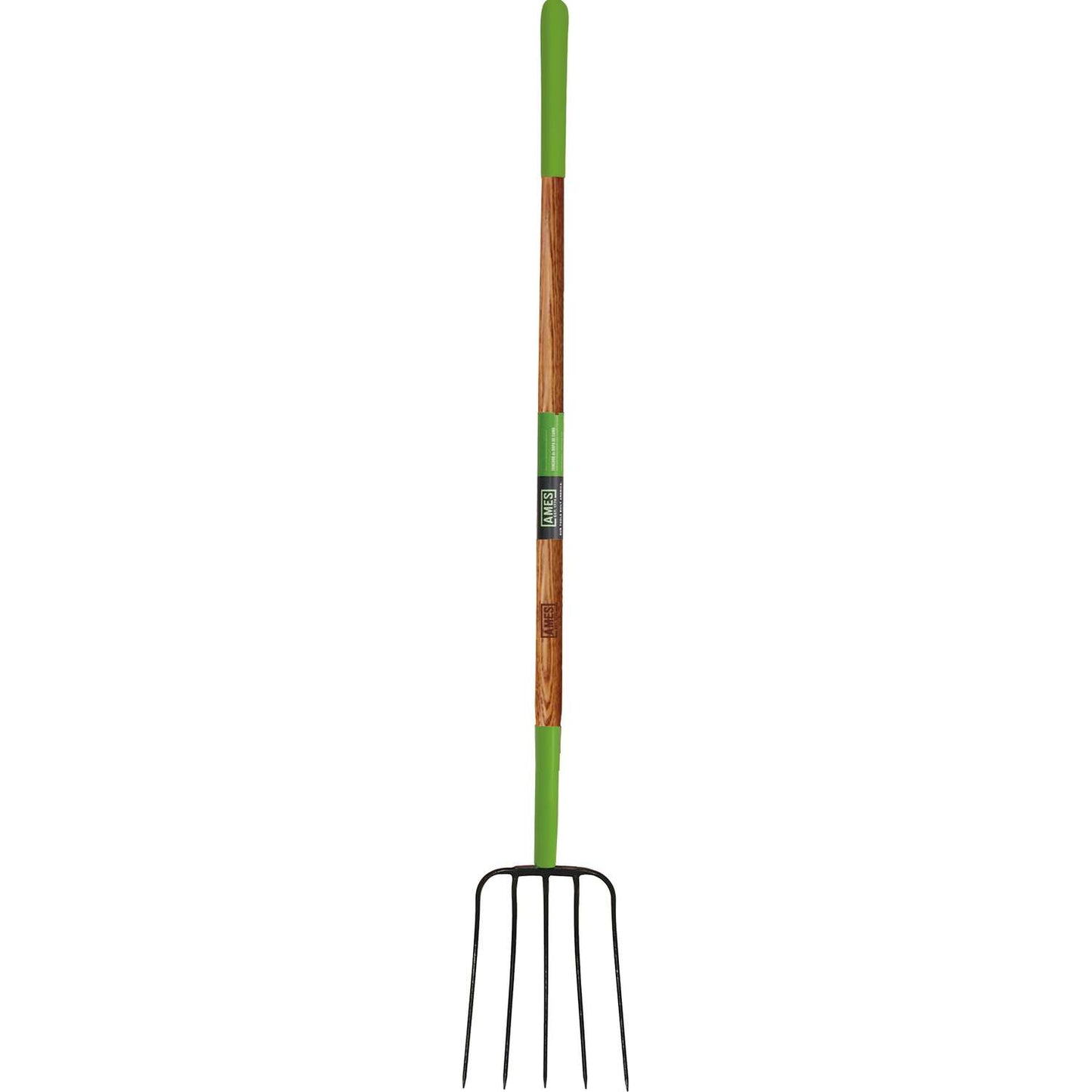  Ames 5 Tine Forged Steel Manure Fork 48 In. Wood Handle