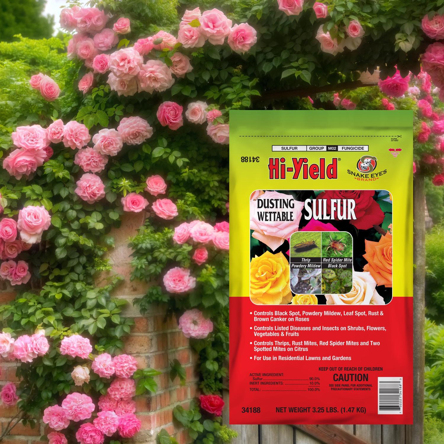  Hi-Yield Powder Sulfur 3.25 Lb