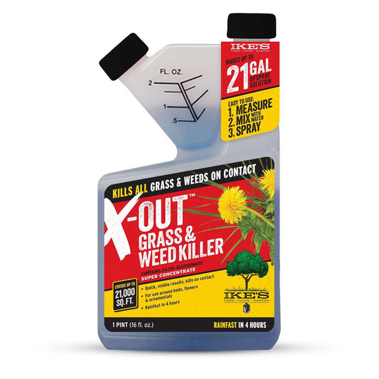  Ike's X-Out Weed And Grass Killer Concentrate 1 Pt