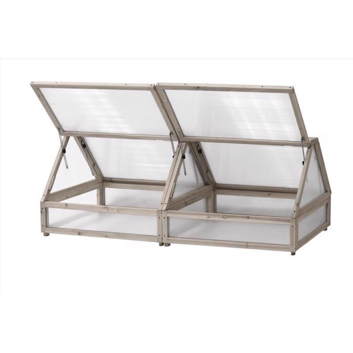  VegTrug Cold Frame Gray 71 In. W X 30 In. D X 26 In. H Greenhouse