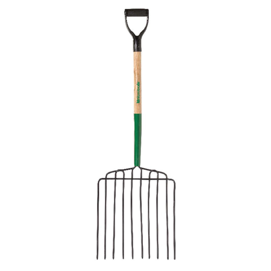  True Temper 46.25 In. 10 Tine Steel Rake Wood Handle