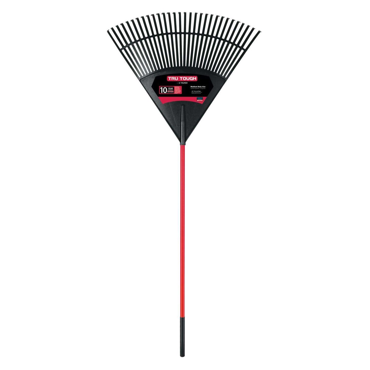  Truper Tru-Tough 71.5 In. 30 Tine Poly Leaf Rake Fiberglass Handle