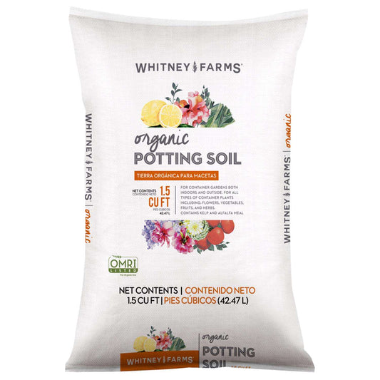  Whitney Farms Organic All Purpose Potting Soil 1.5 Cu Ft
