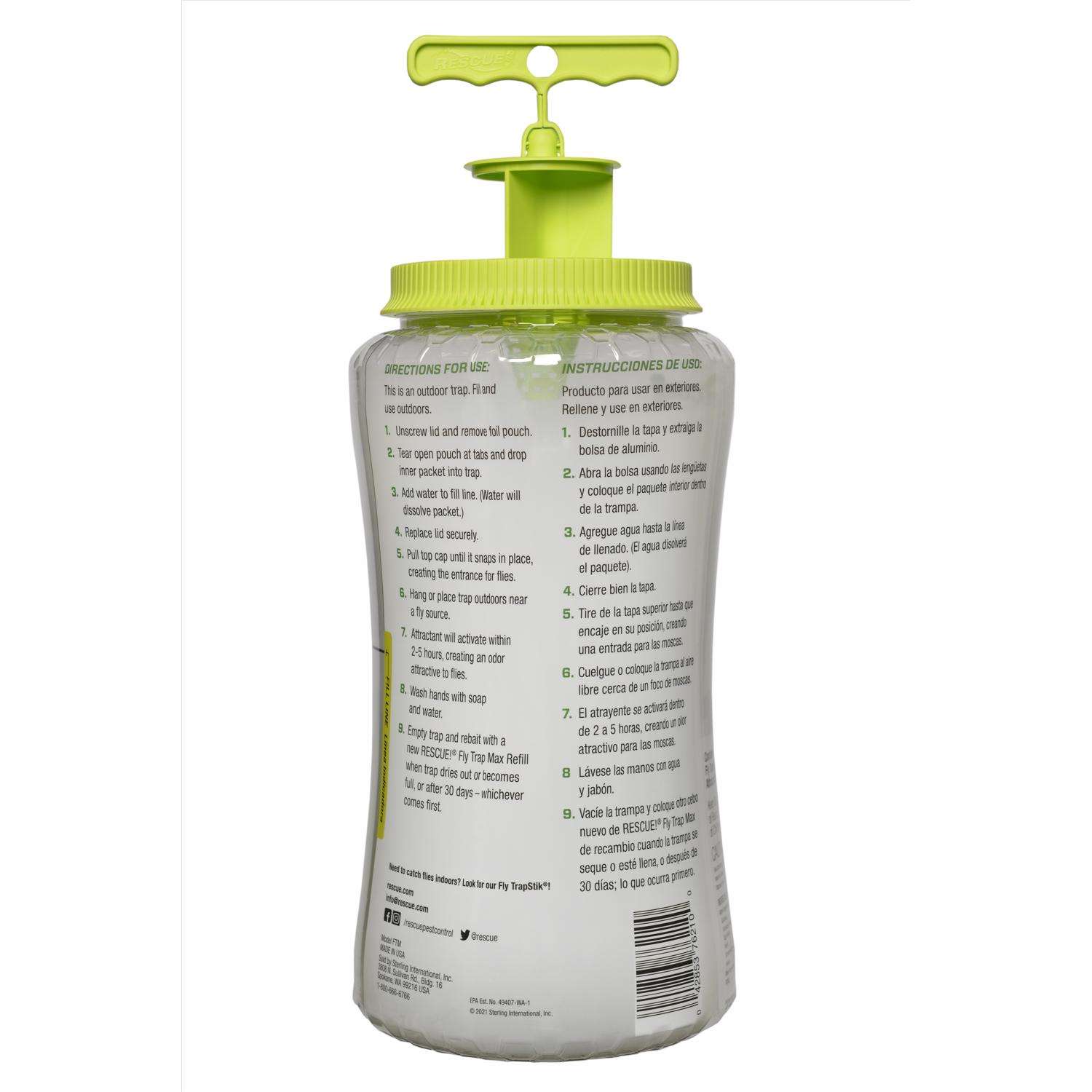  RESCUE Max Fly Trap 1 Pk