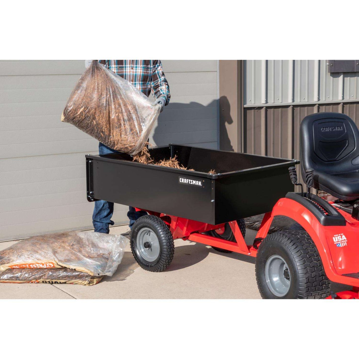  Craftsman Steel Dump Cart 12 Cu Ft