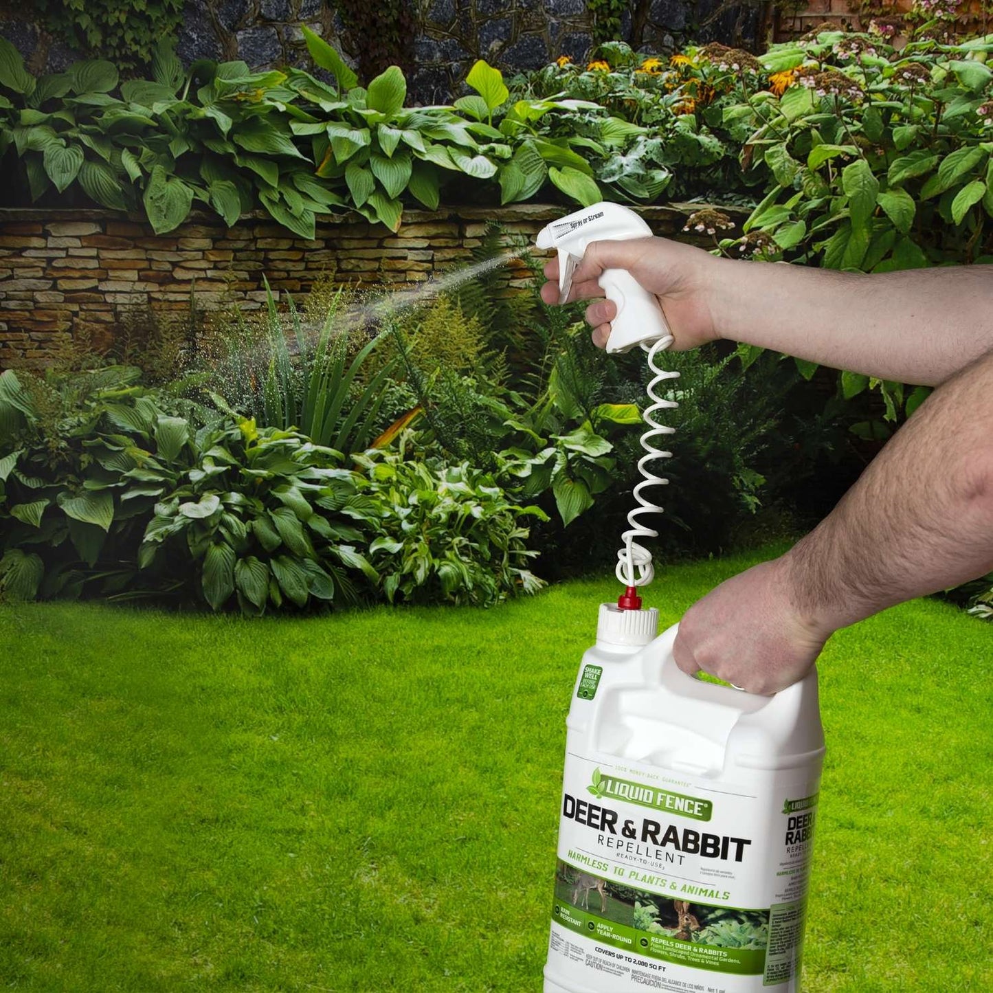  Liquid Fence Animal Repellent Liquid For Deer 128 Oz