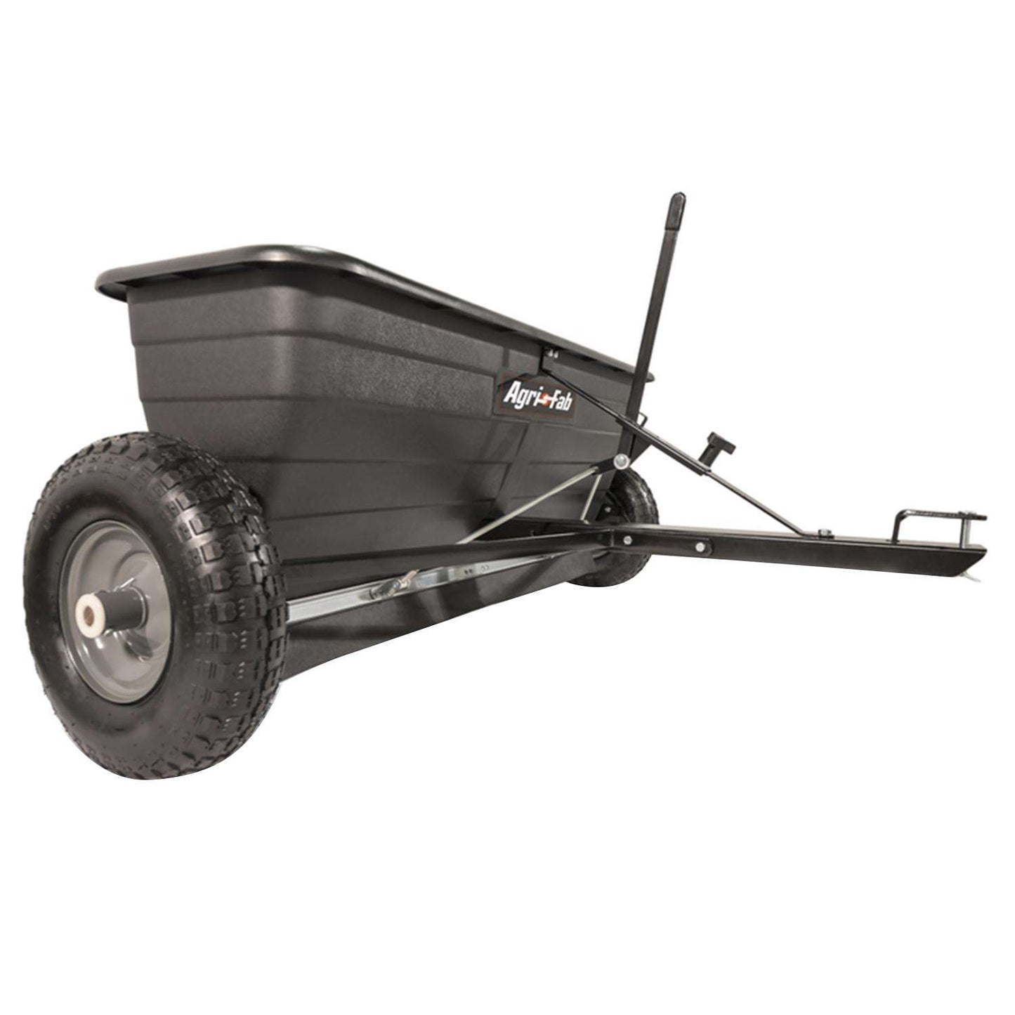  Agri-Fab 3.5 Ft. W Tow Behind Spreader For Fertilizer/Grass Seed/Ice Melt 175 Lb