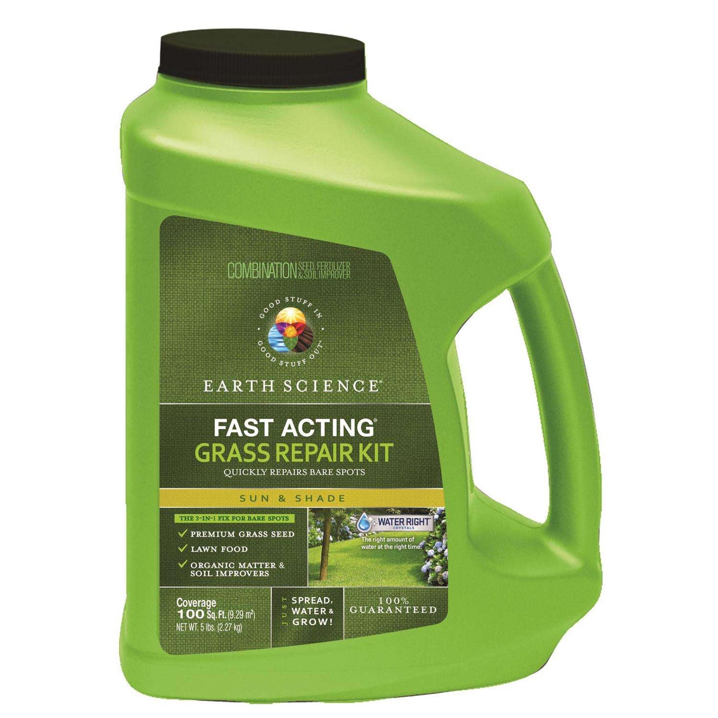  Earth Science All Grasses Sun Or Shade Grass Repair Kit 5 Lb