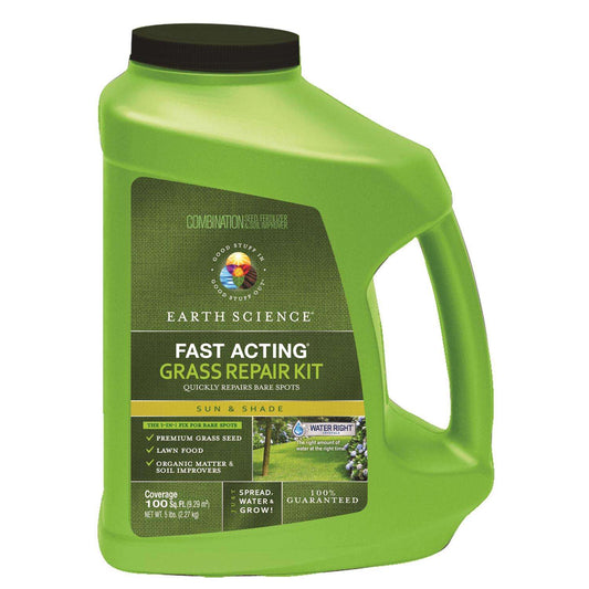  Earth Science All Grasses Sun Or Shade Grass Repair Kit 5 Lb