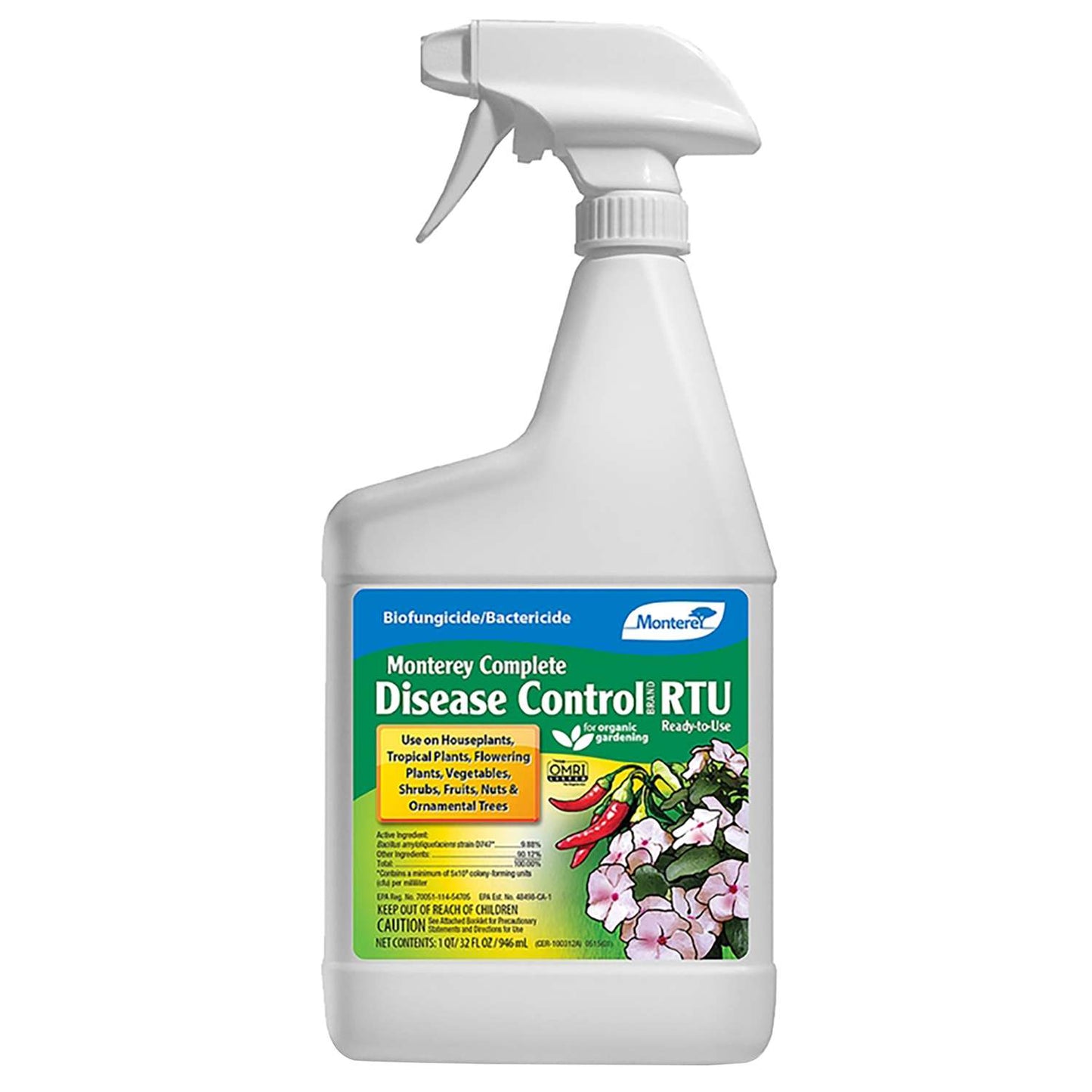  Monterey Complete Organic Liquid Disease Control 1 Qt