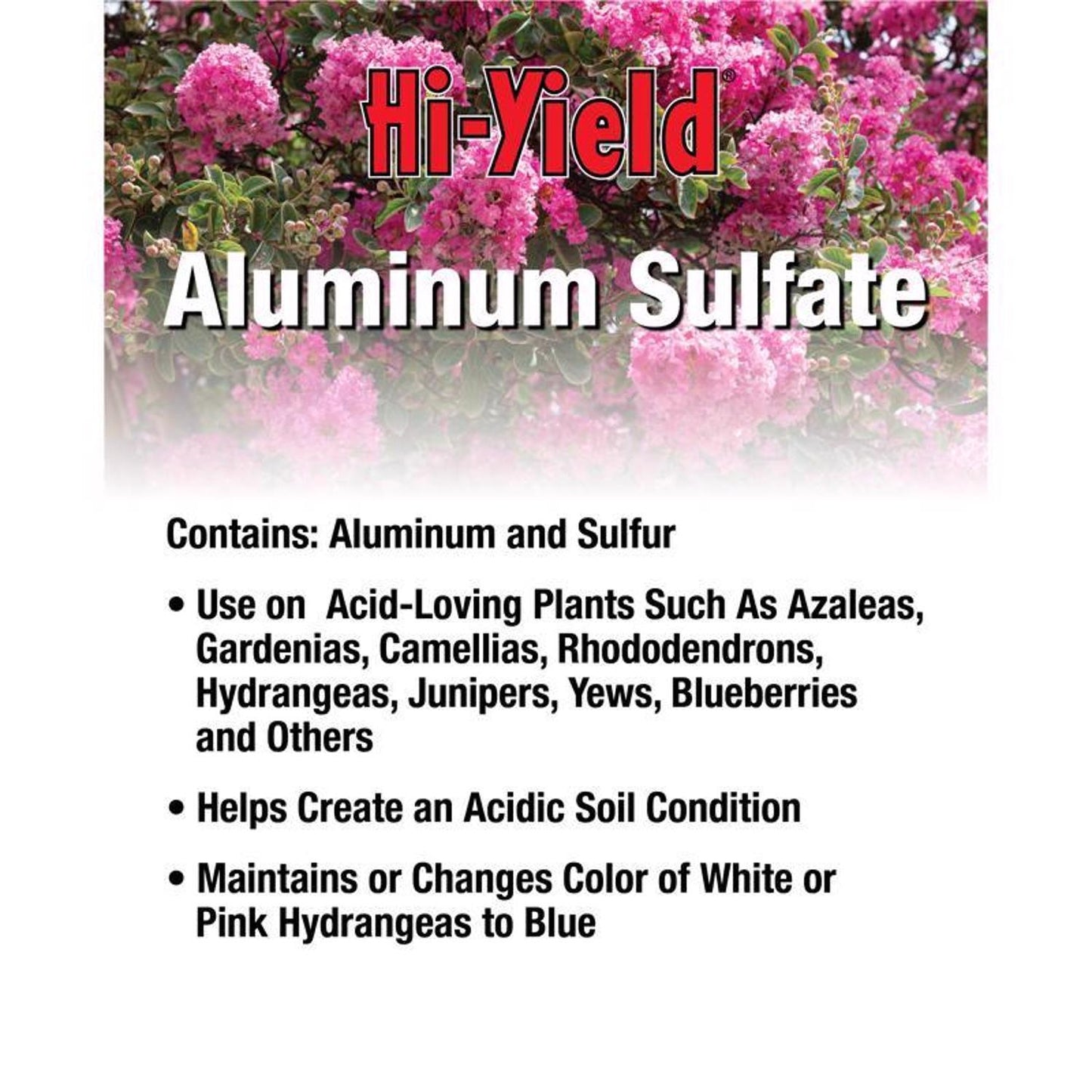  Hi-Yield Aluminum Sulfate 533 Sq Ft 3.25 Lb