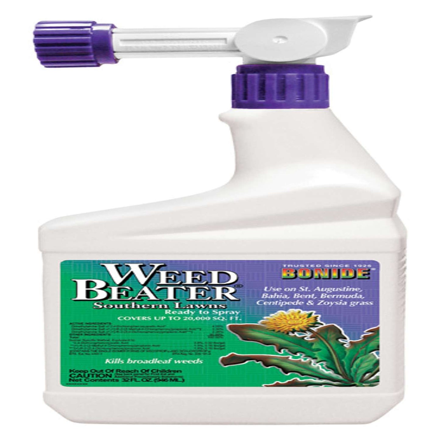 Bonide Weed Beater Broadleaf Killer RTS Hose-End Concentrate 32 Oz
