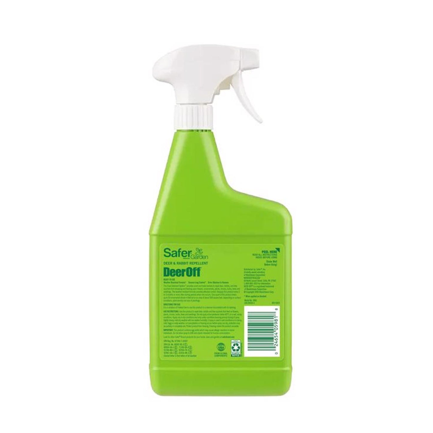  Safer Brand Deer Off Animal Repellent Liquid For Deer And Rabbits 32 Oz