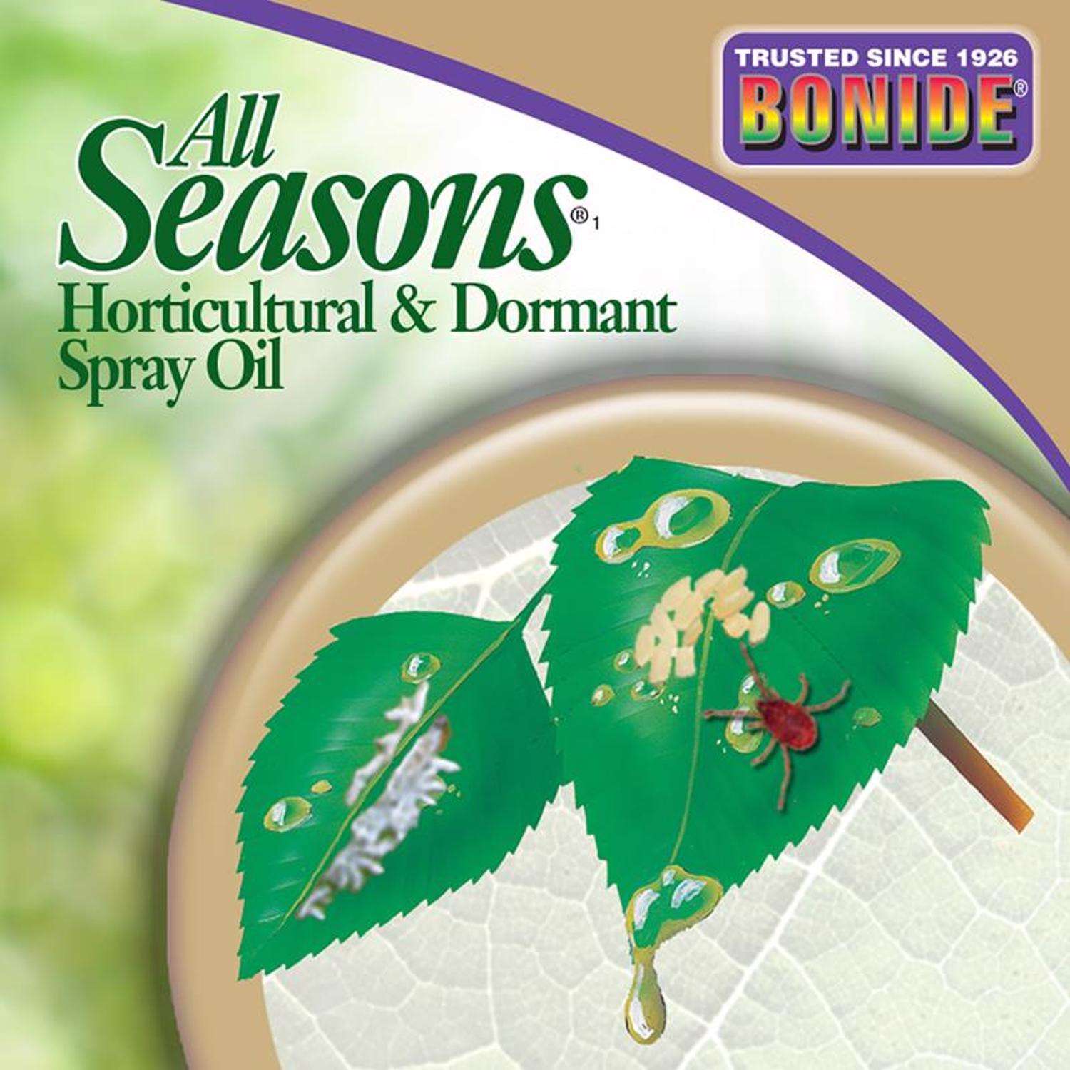  Bonide All Seasons Organic Horticultural Spray Oil Liquid Concentrate 32 Oz