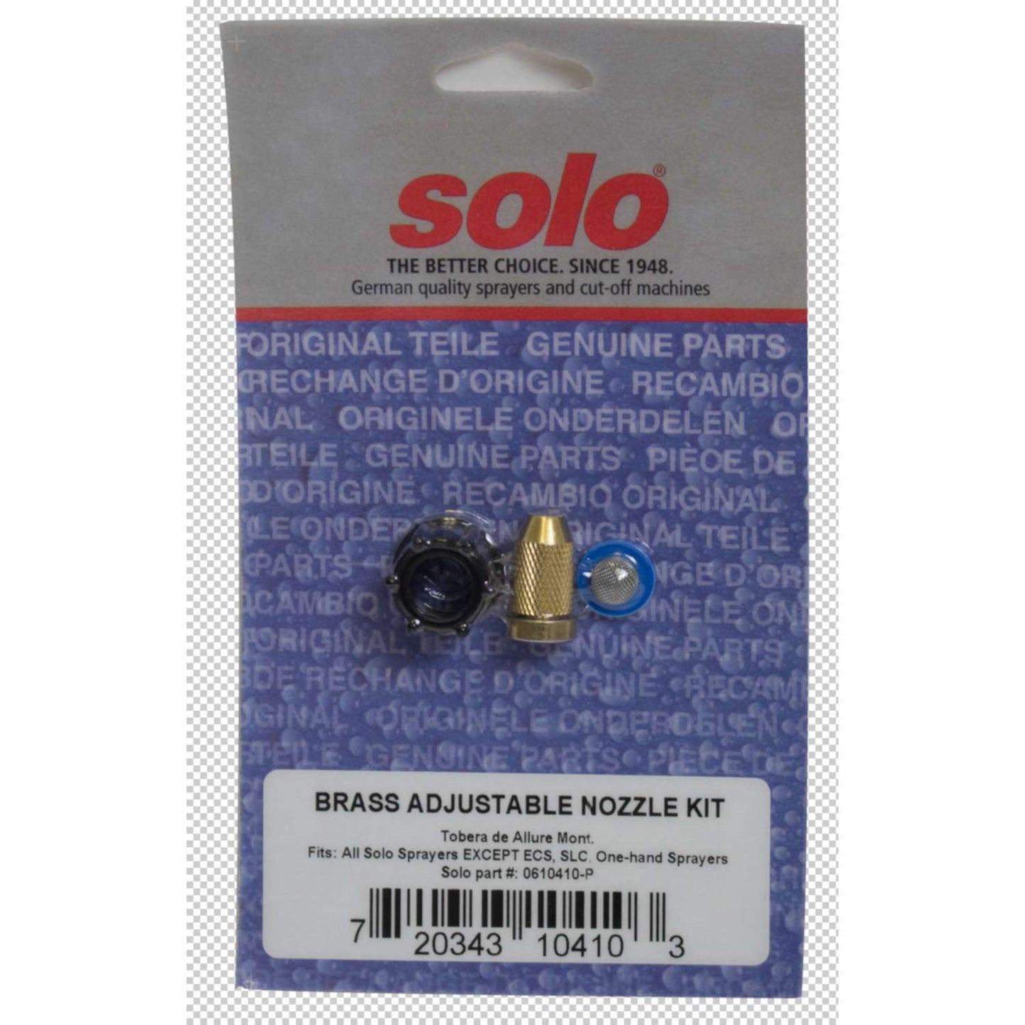 Solo Nozzle Nozzle Kit