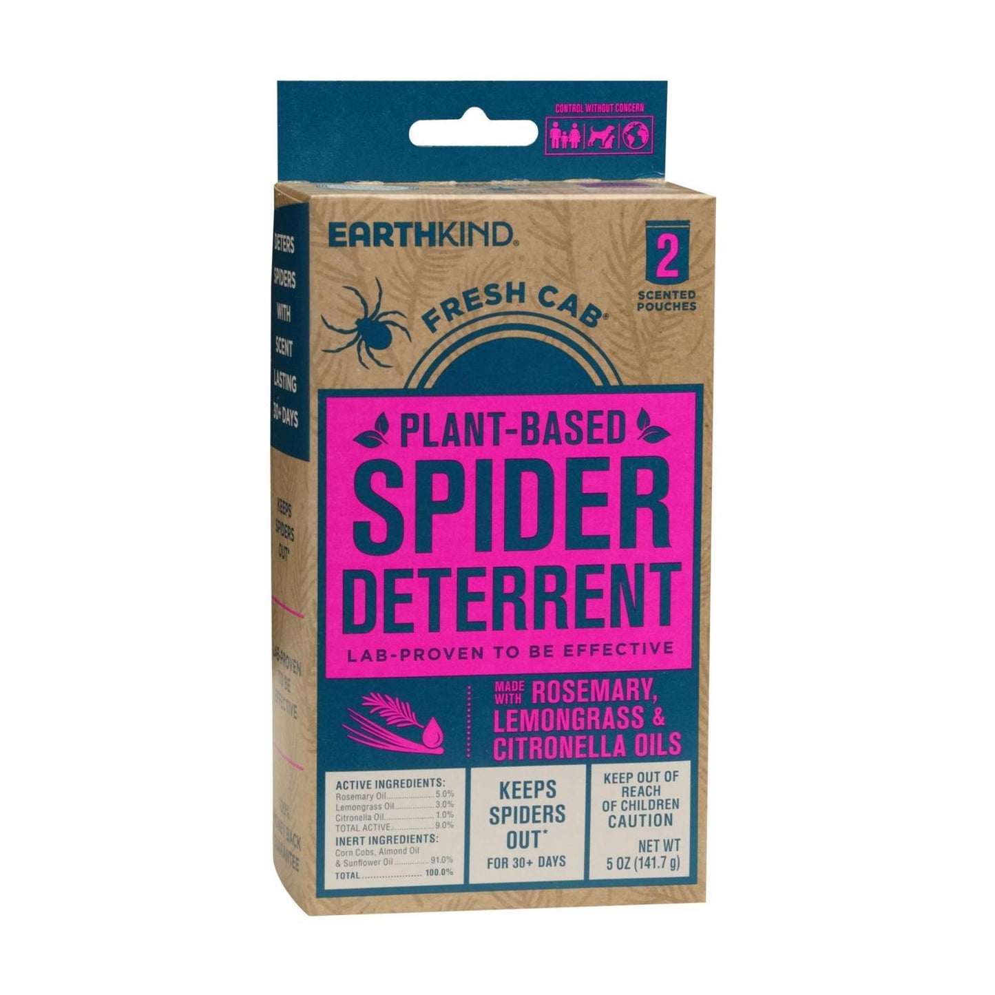  Fresh Cab Insect Repellent For Spiders 5 Oz