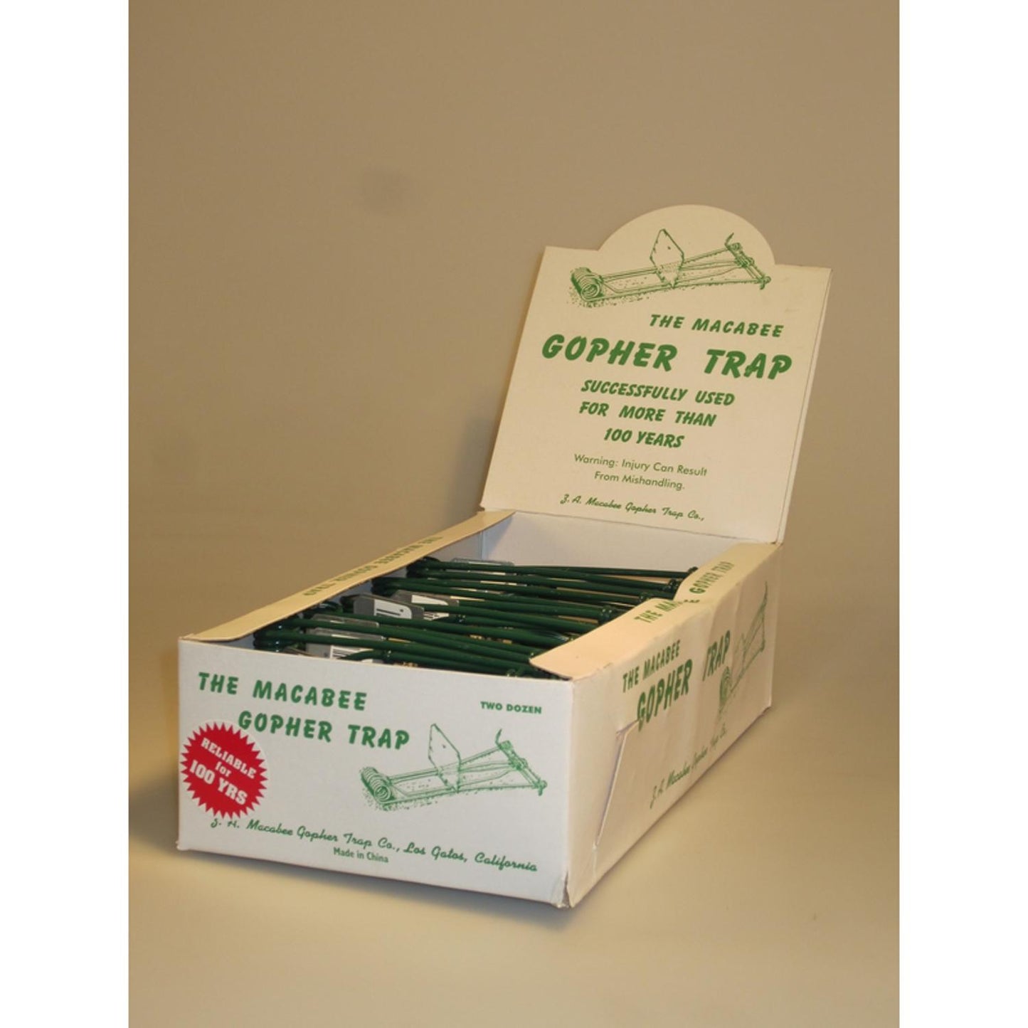  Macabee Small Snap Trap For Gophers 1 Pk