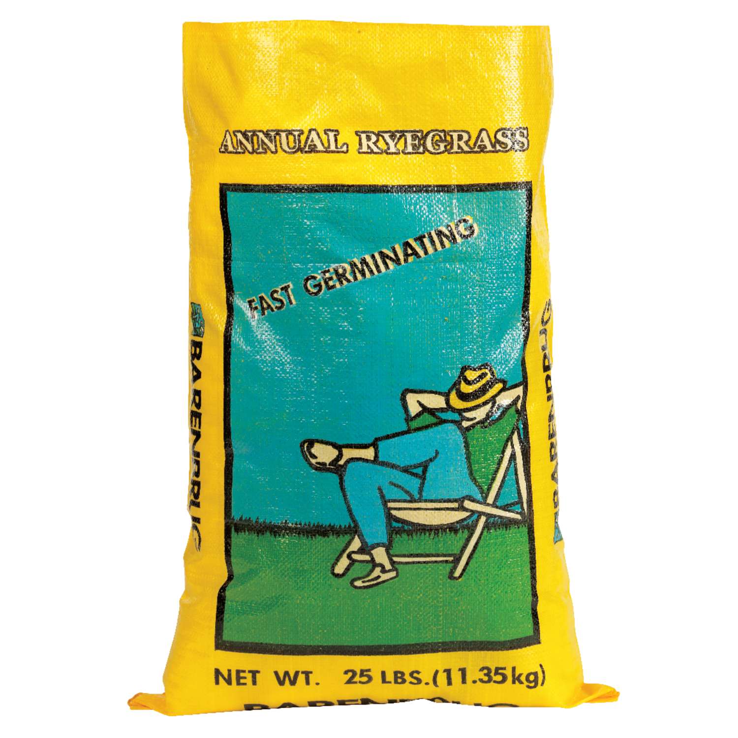  Barenbrug Annual Ryegrass Partial Shade/Sun Grass Seed 25 Lb