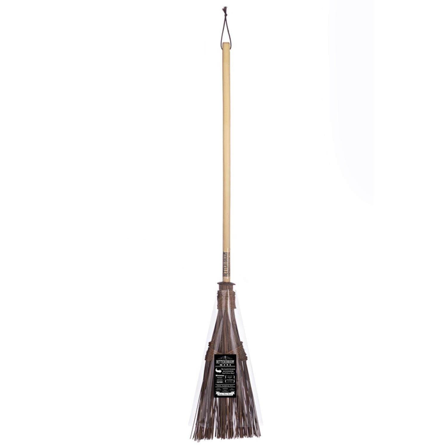  Better!Broom Mini Broom 39 In. Wood Gardening Broom Wood Handle