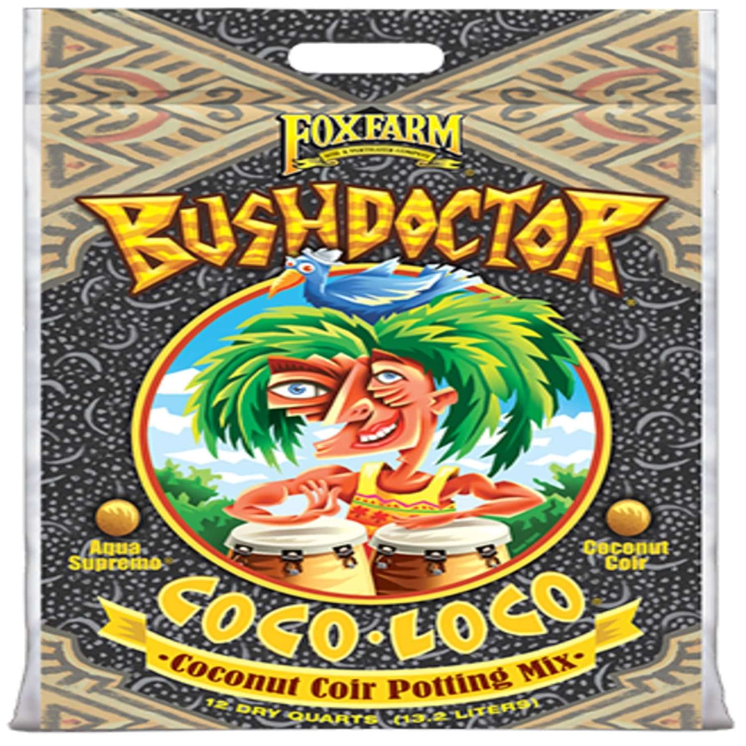  FoxFarm BushDoctor Organic All Purpose Coco Coir Potting Mix 12 Qt