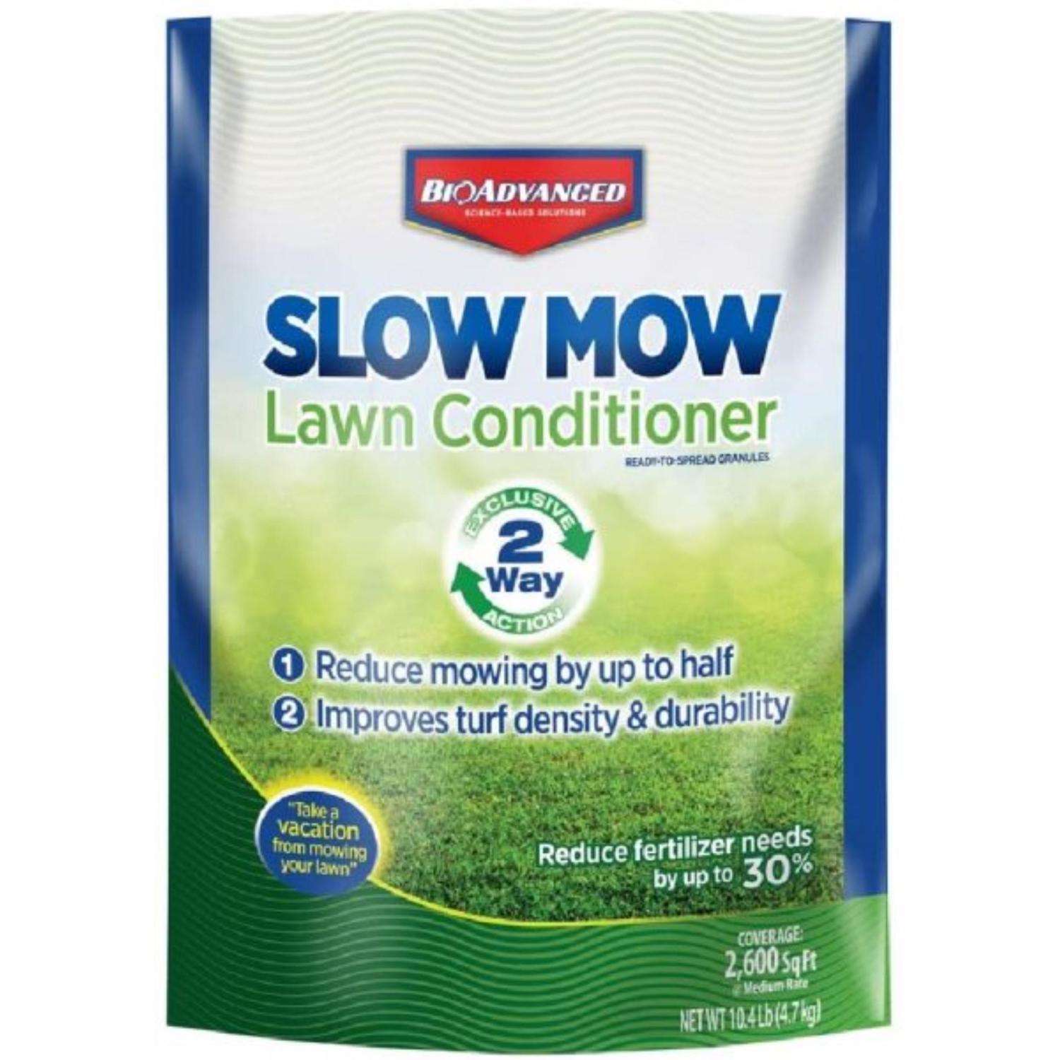  BioAdvanced Slow Mow All-Purpose Lawn Conditioner For All Grasses 2600 Sq Ft