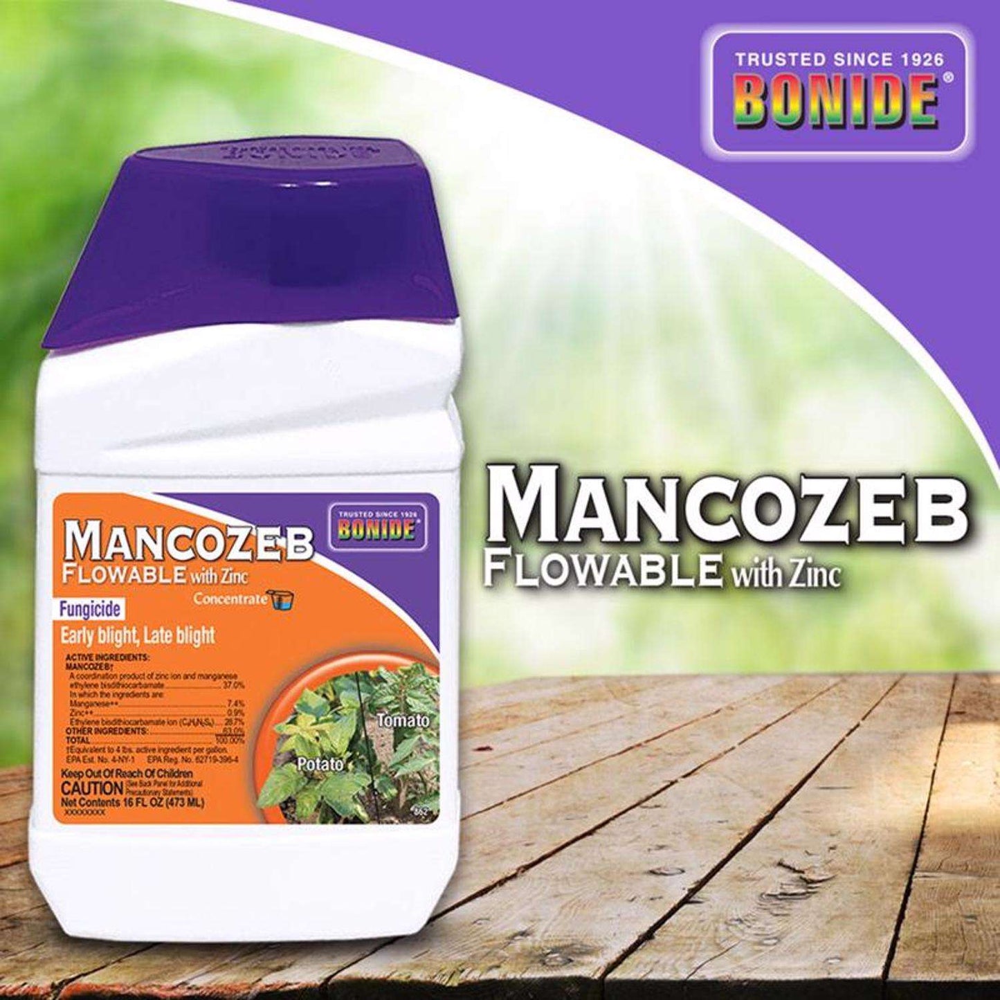  Bonide Mancozeb Concentrated Liquid Disease Control 16 Oz